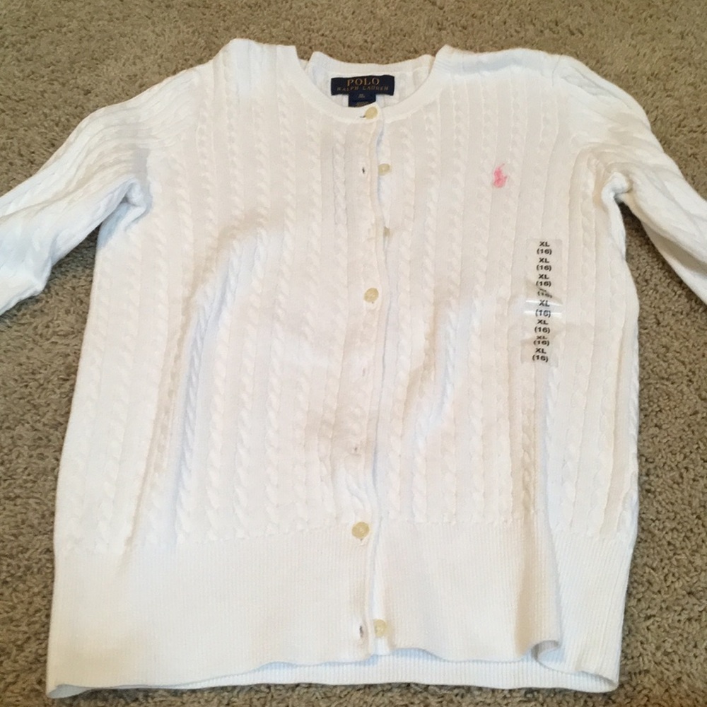 Ralph Lauren white sweater